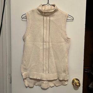 Aerie Sleeveless Sweater Turtleneck